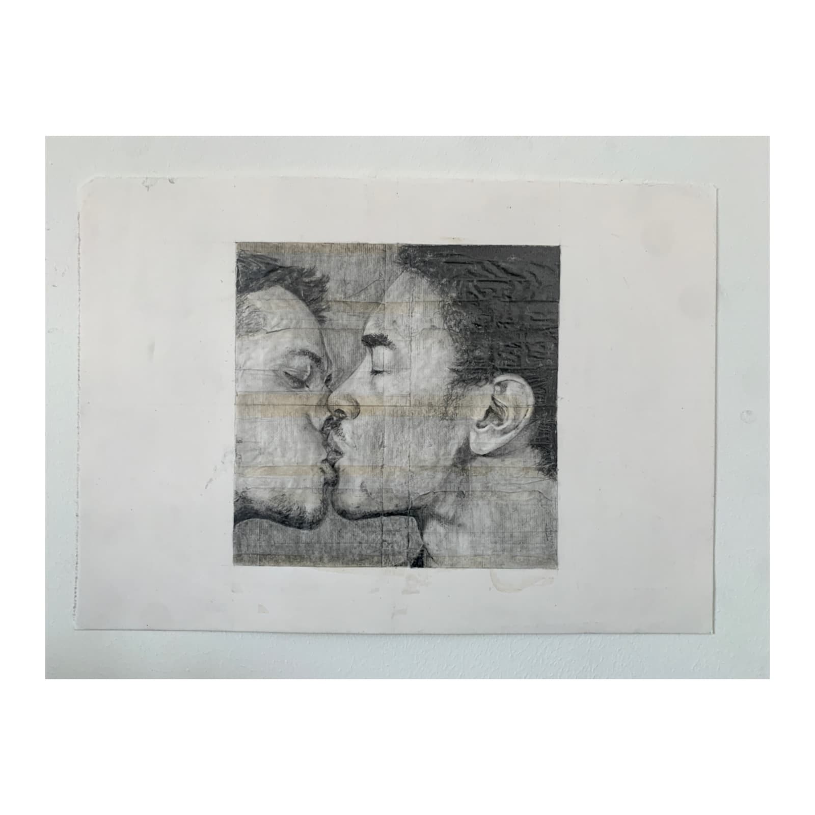 There is never more than a fag paper between them- Nathan and Jeremiah- Pencil Artwork on Fag Paper thumbnail-1