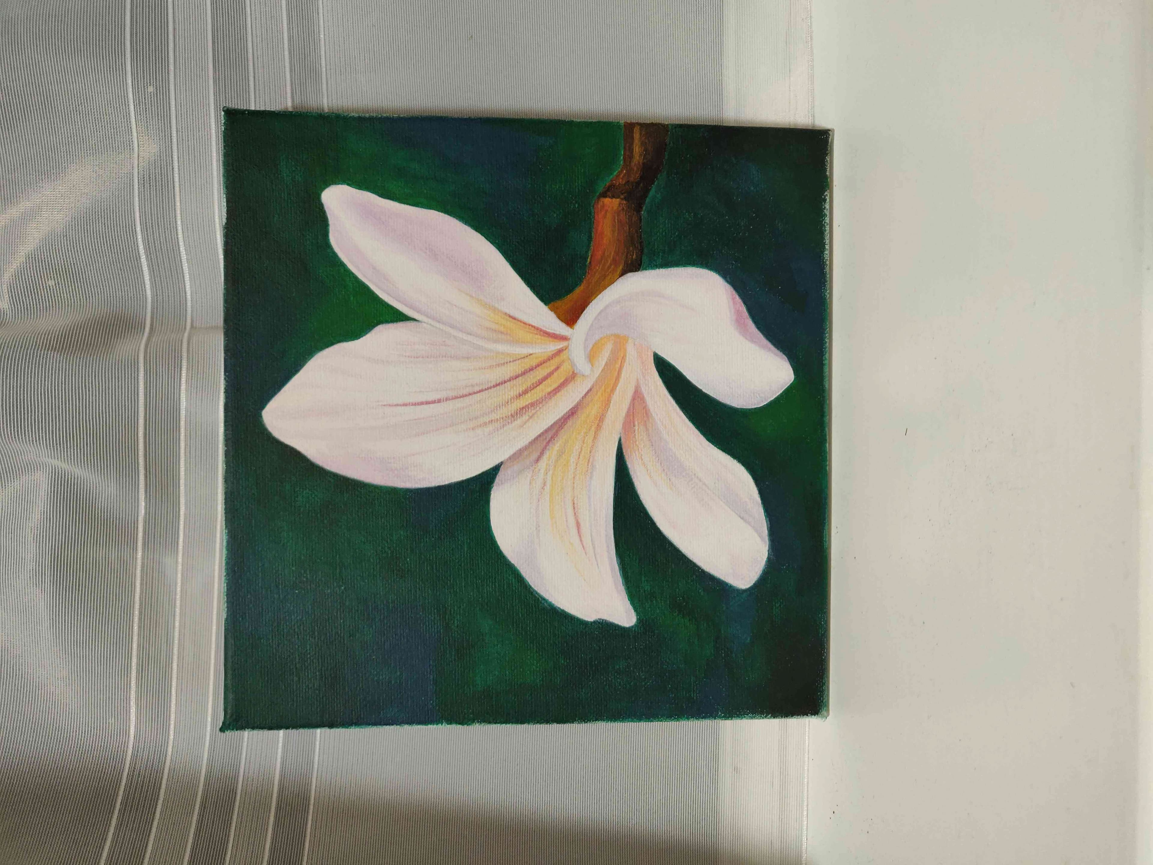 Bloom 1675088821- Plumeria Acrylic Artwork thumbnail-0