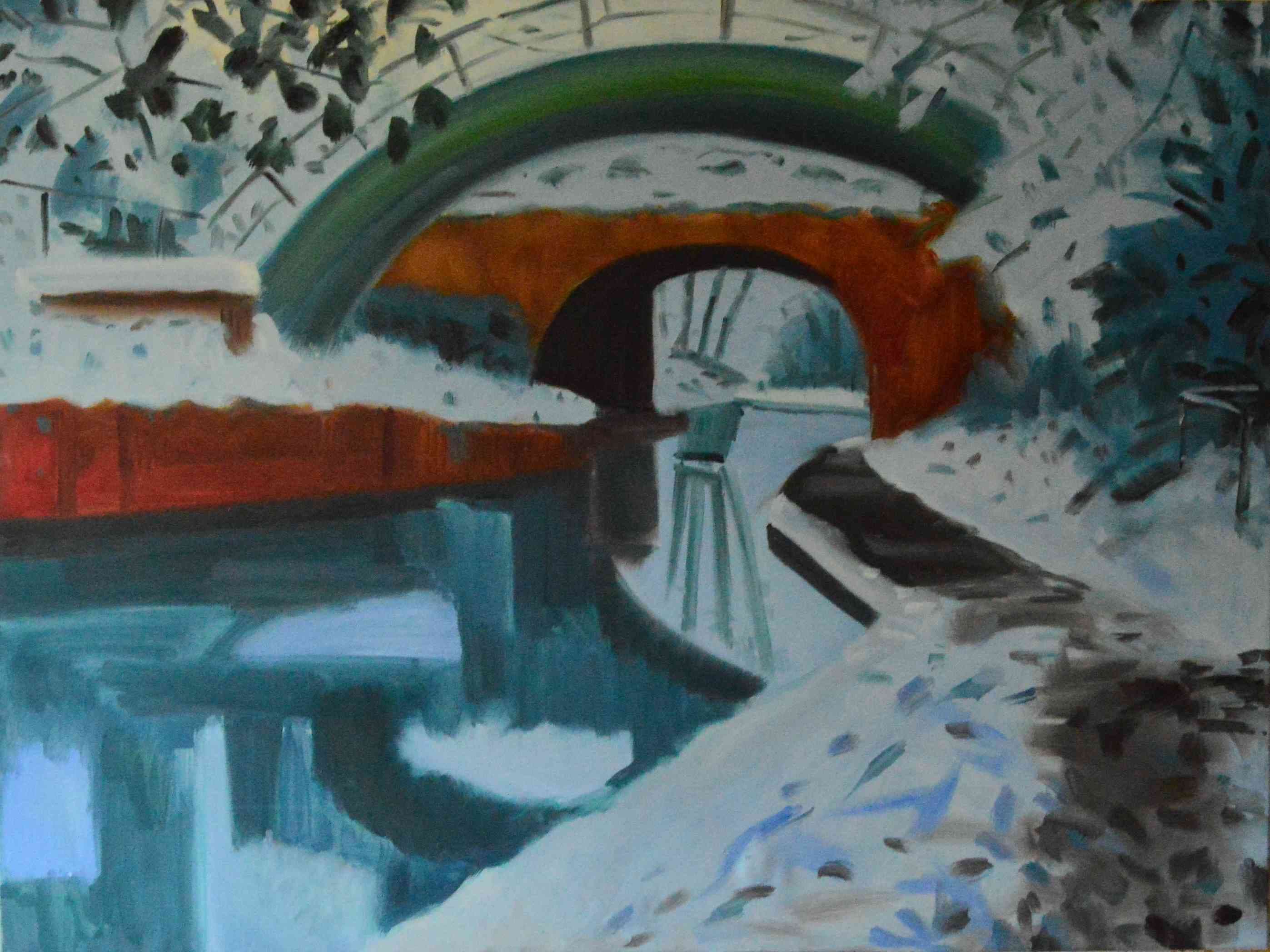 Winter Morning Art - Exploring Contemporary Oil Paintings thumbnail-0