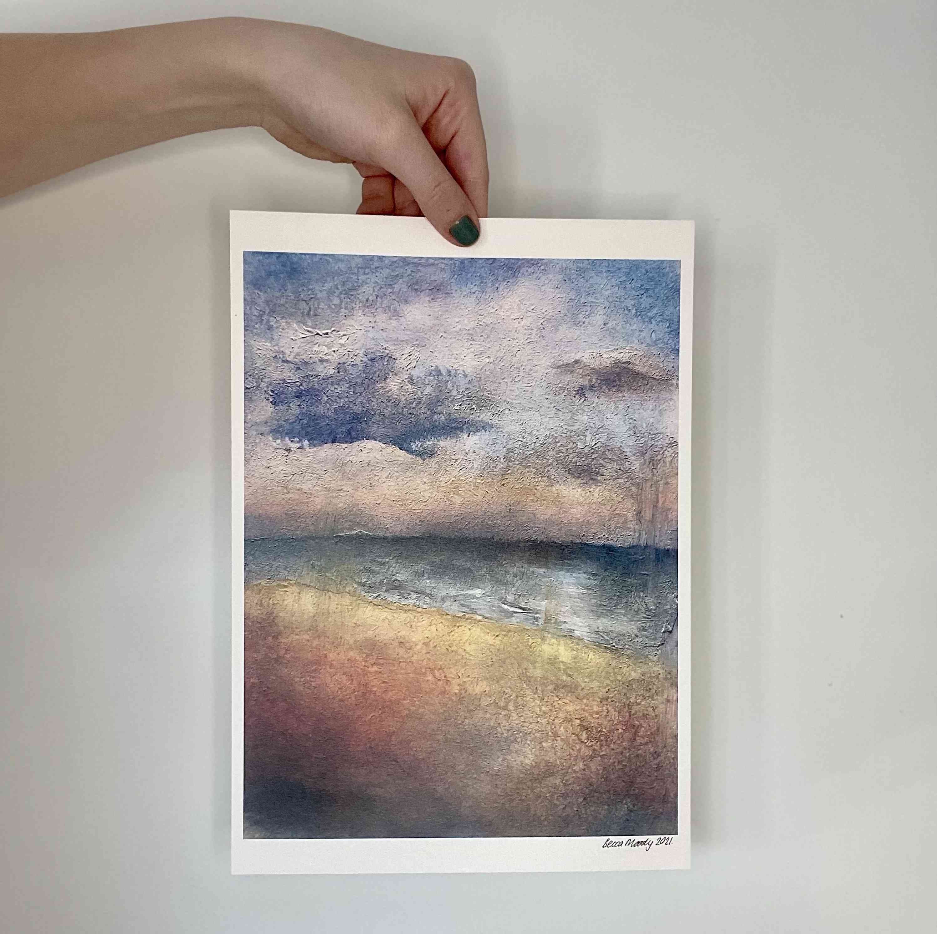 Seaside-Calming Nature Seaside Print thumbnail-1