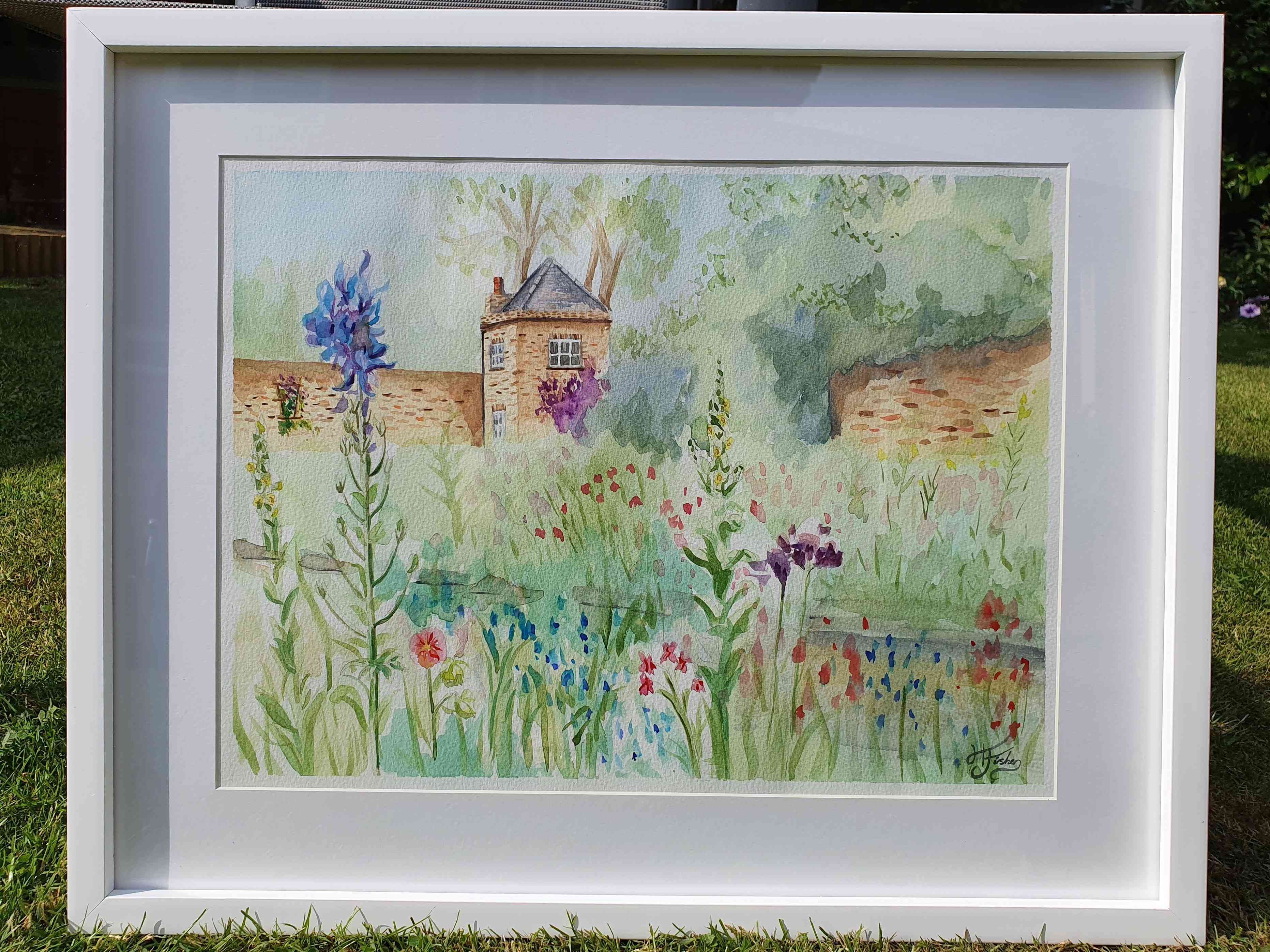 Middleton Hall Gardens- Middleton Hall Garden Painting thumbnail-1