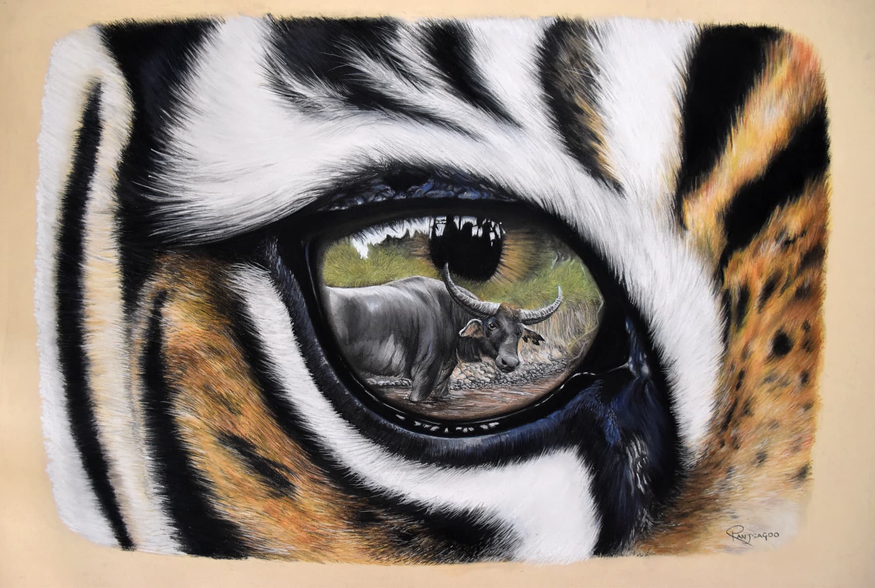 Unrelenting - Eye Reflection Giclee Print thumbnail-0