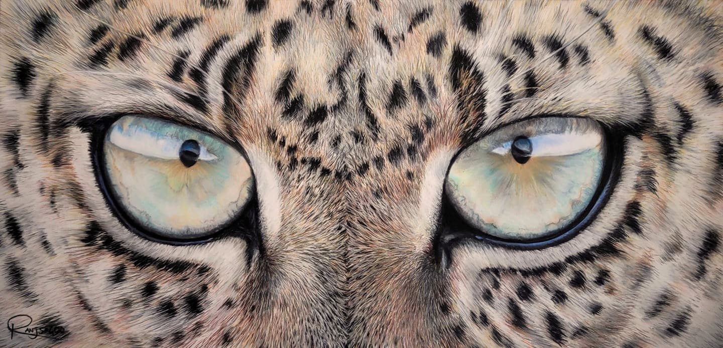 Intensity - Leopard Eye Giclee Print thumbnail-0