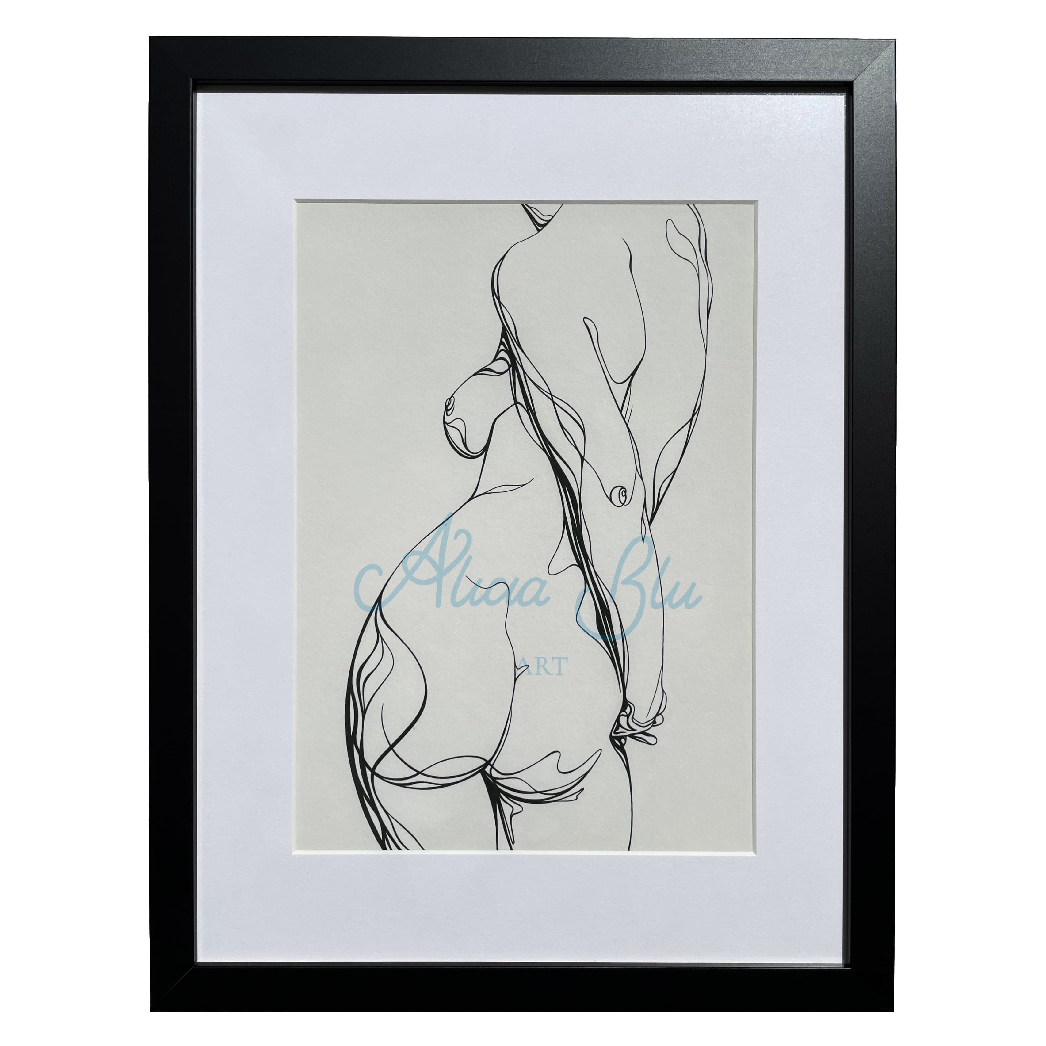 Desired - Nude Body Giclee Art Print thumbnail-0