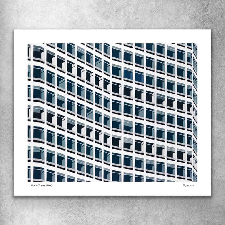 Alpha Tower - Digital Print Contemporary Art thumbnail-0