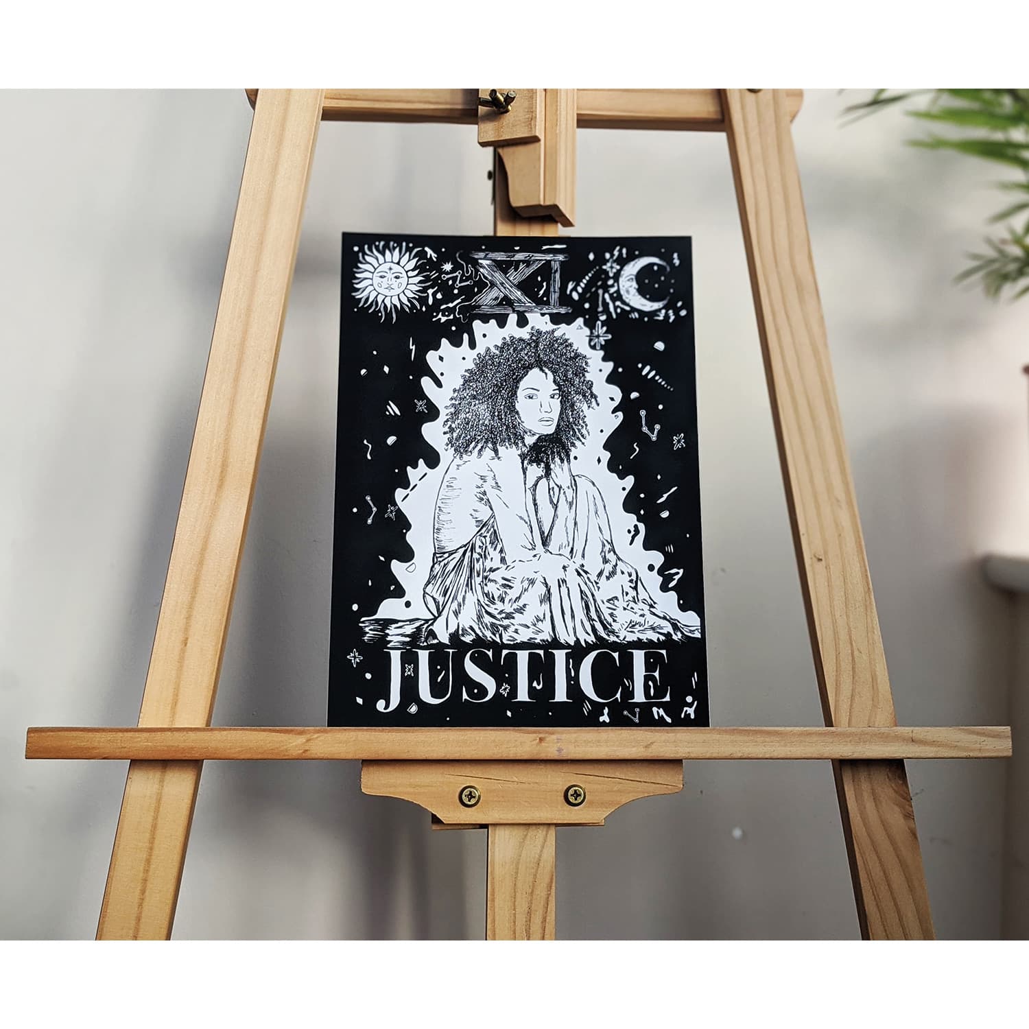 Justice Tarot Signed Artwork thumbnail-1