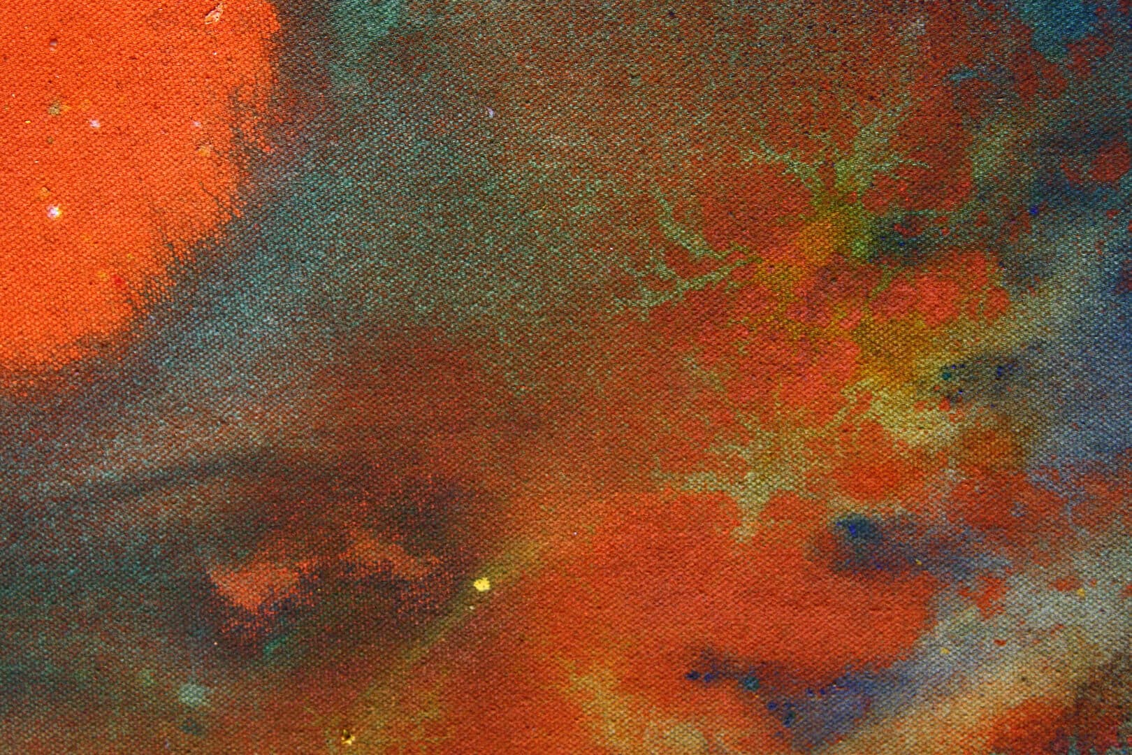 Second Planet from Sun - A Colorful Abstract Painting thumbnail-2