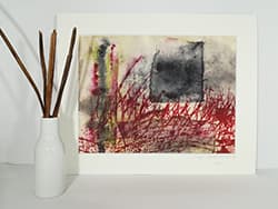 Dispersal Dogwood Hedge Abstract Art thumbnail-1