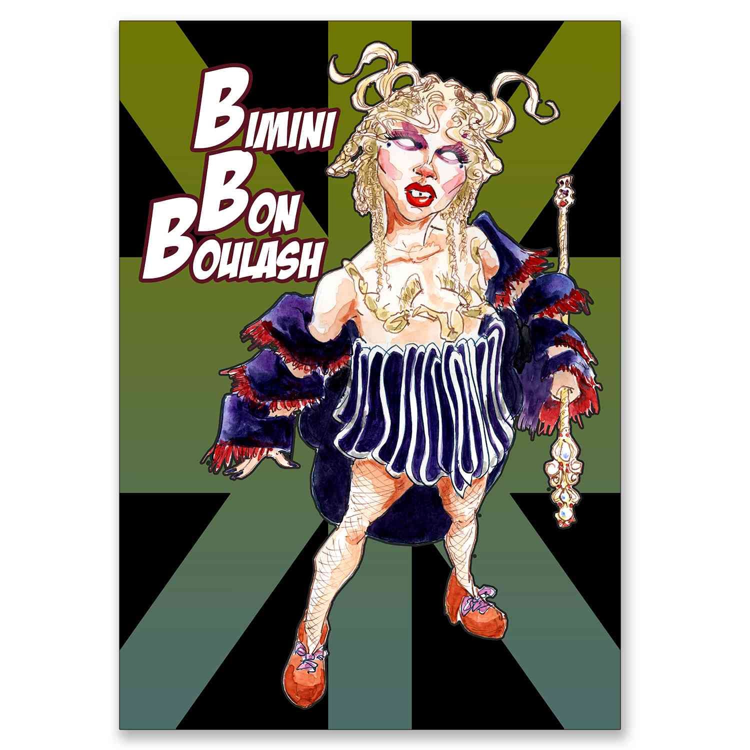 Bimini Bon Boulash - Drag Race UK Season 2 - A4 Print