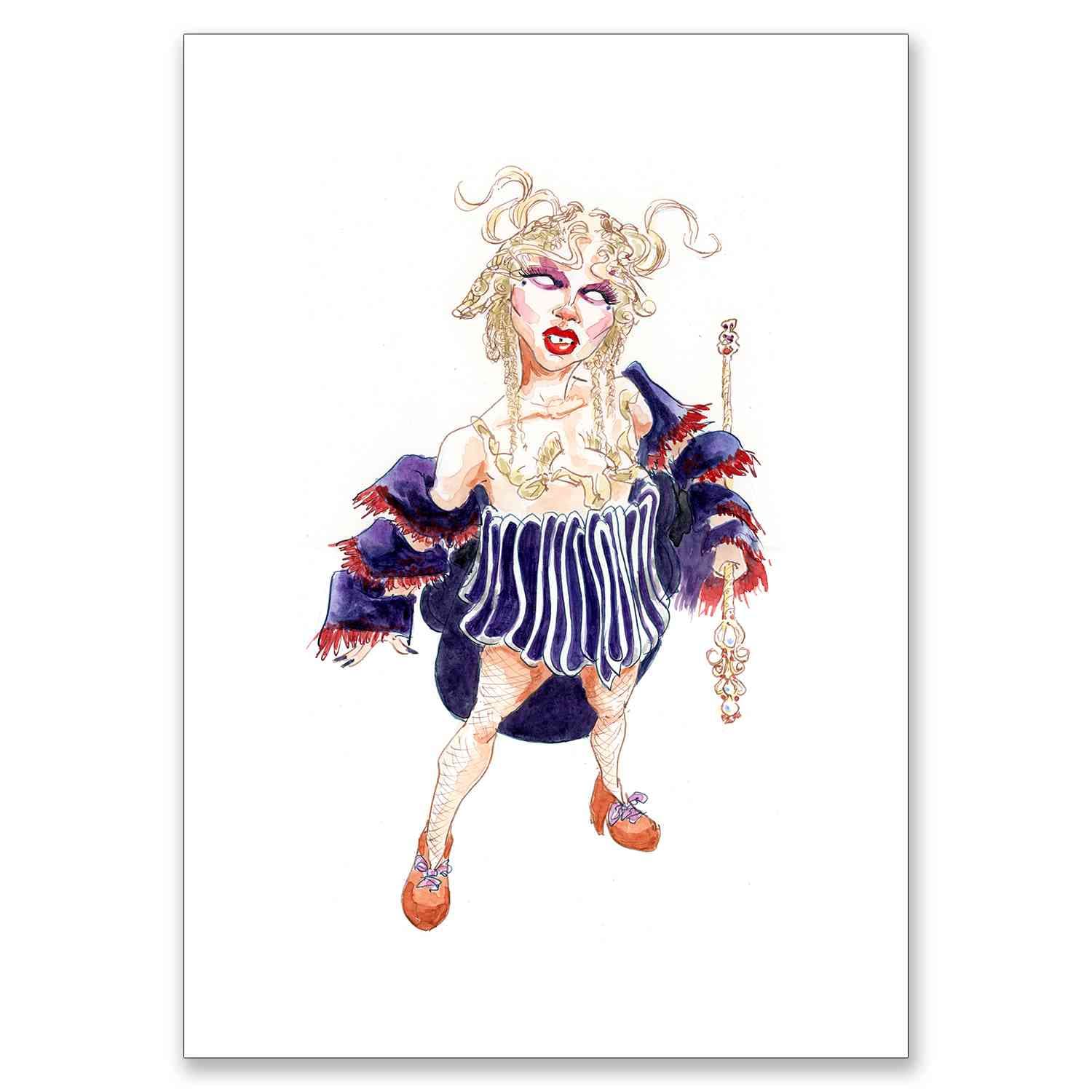 Bimini Bon Boulash Drag Race UK Season 2 - Original Artwork thumbnail-0