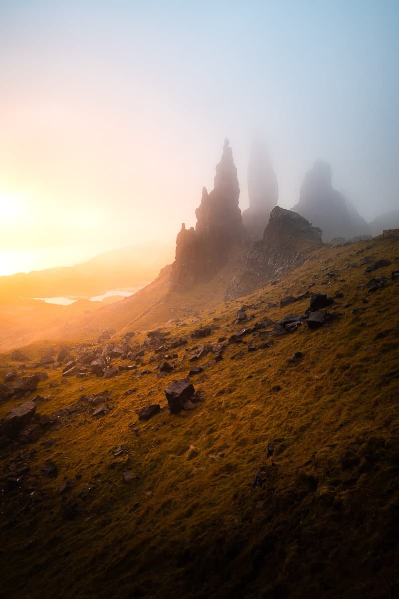 Old Man of Storr Digital Art thumbnail-1