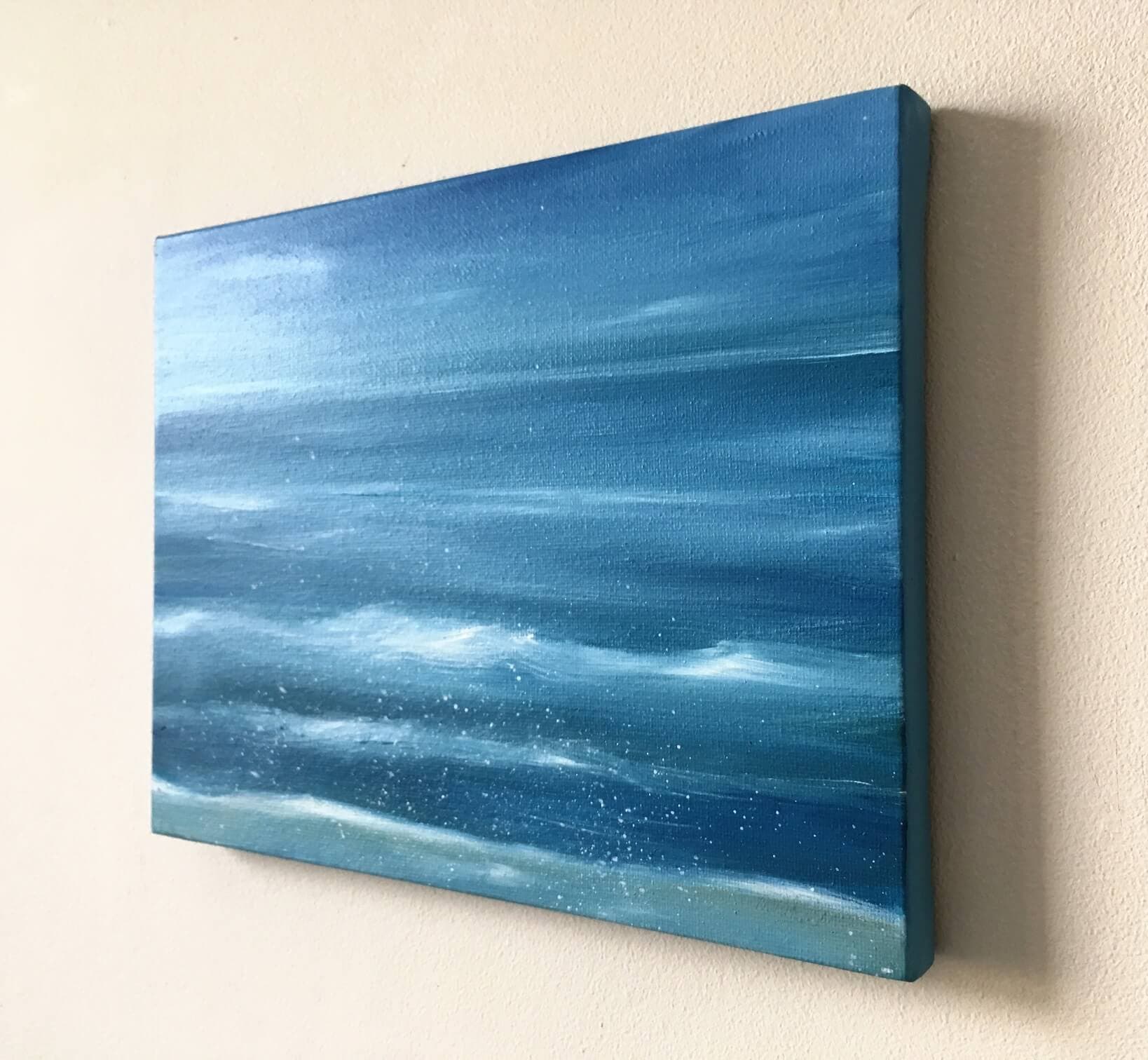 In The Shallows - Coast Shallows Oil Painting thumbnail-1