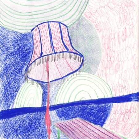 Lamplight-Mixed Media Lamplight Art thumbnail-0