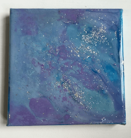 Fairy Dust - A Glitter Resin Painting