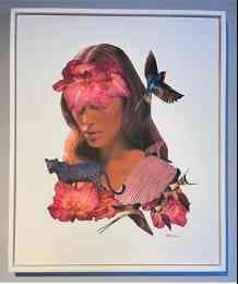 Bliss 2021 - Woman Portrait Analogue Collage thumbnail-1