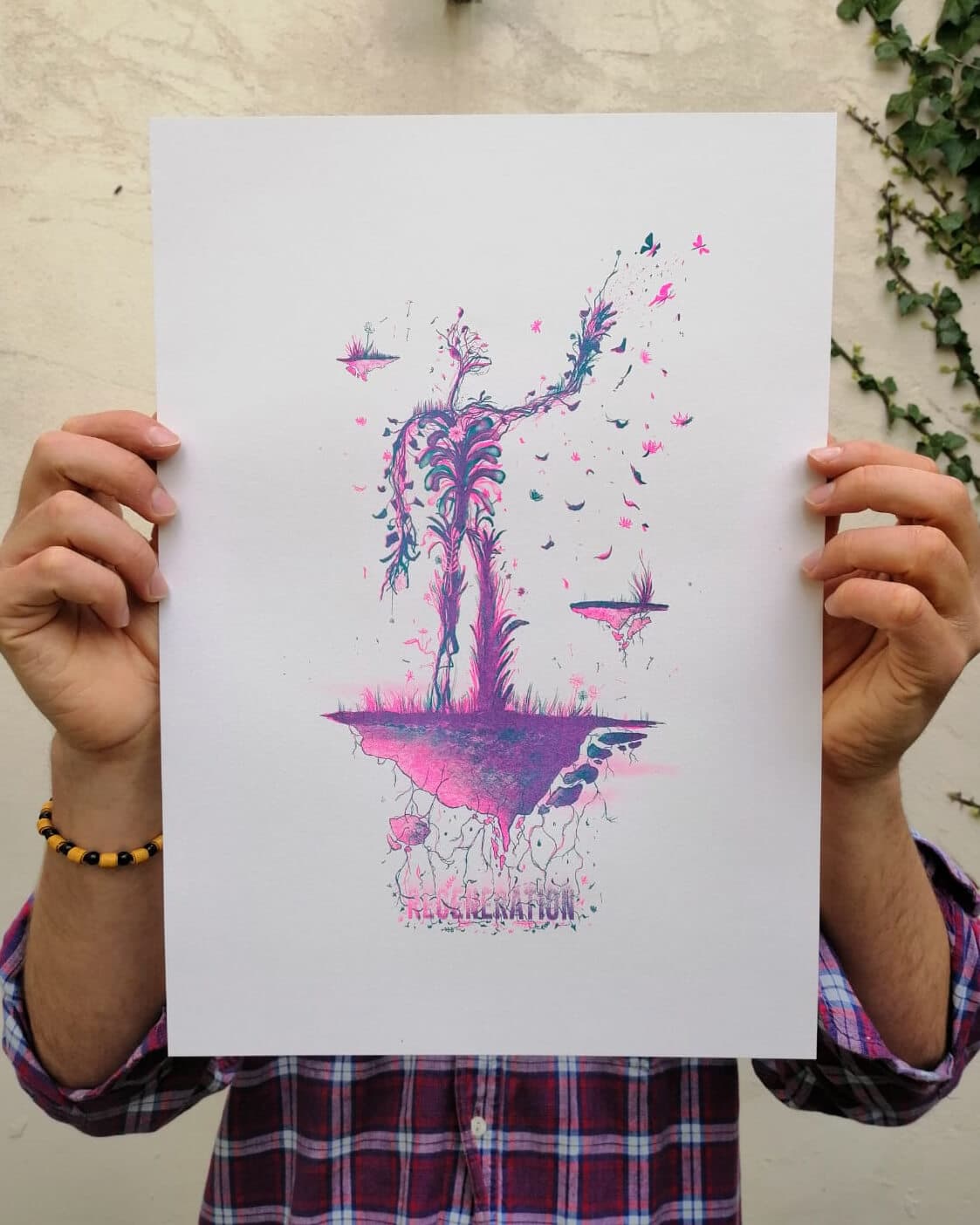 Regeneration - Risograph Print A3 thumbnail-0