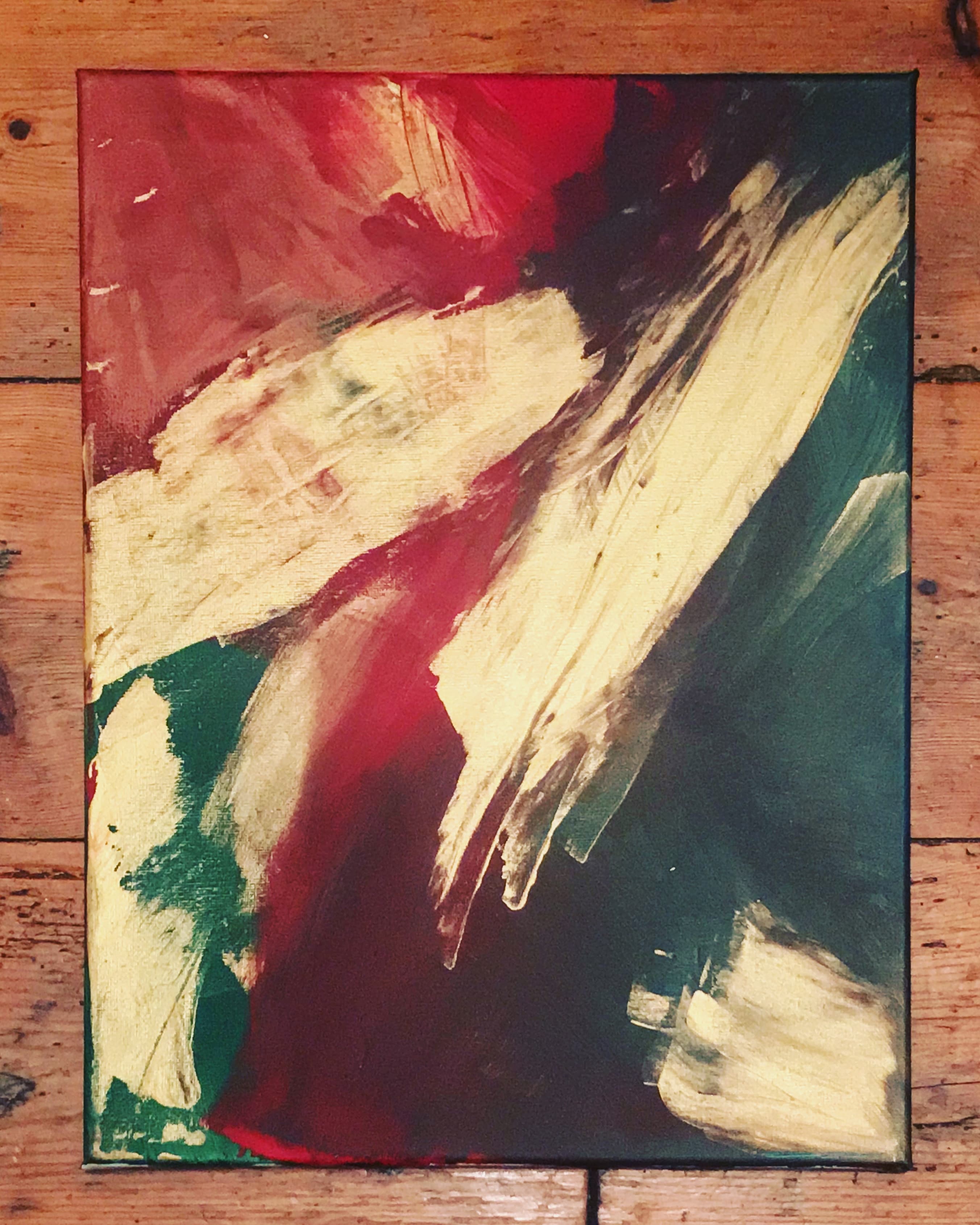 Royalty Abstract Acrylic Painting thumbnail-0