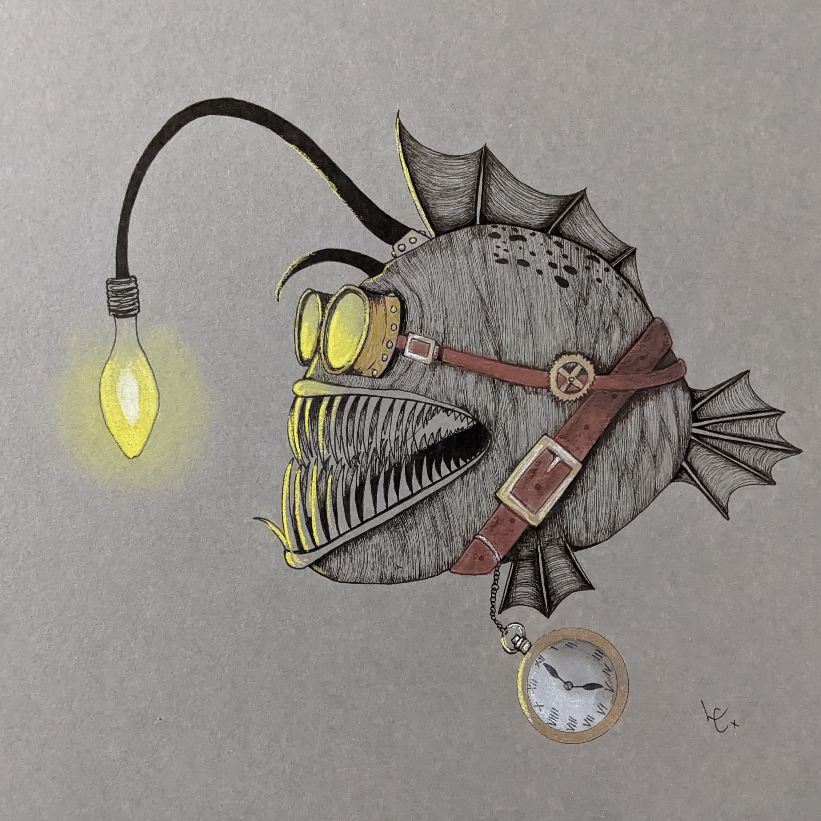 Steampunk Anglerfish  artwork