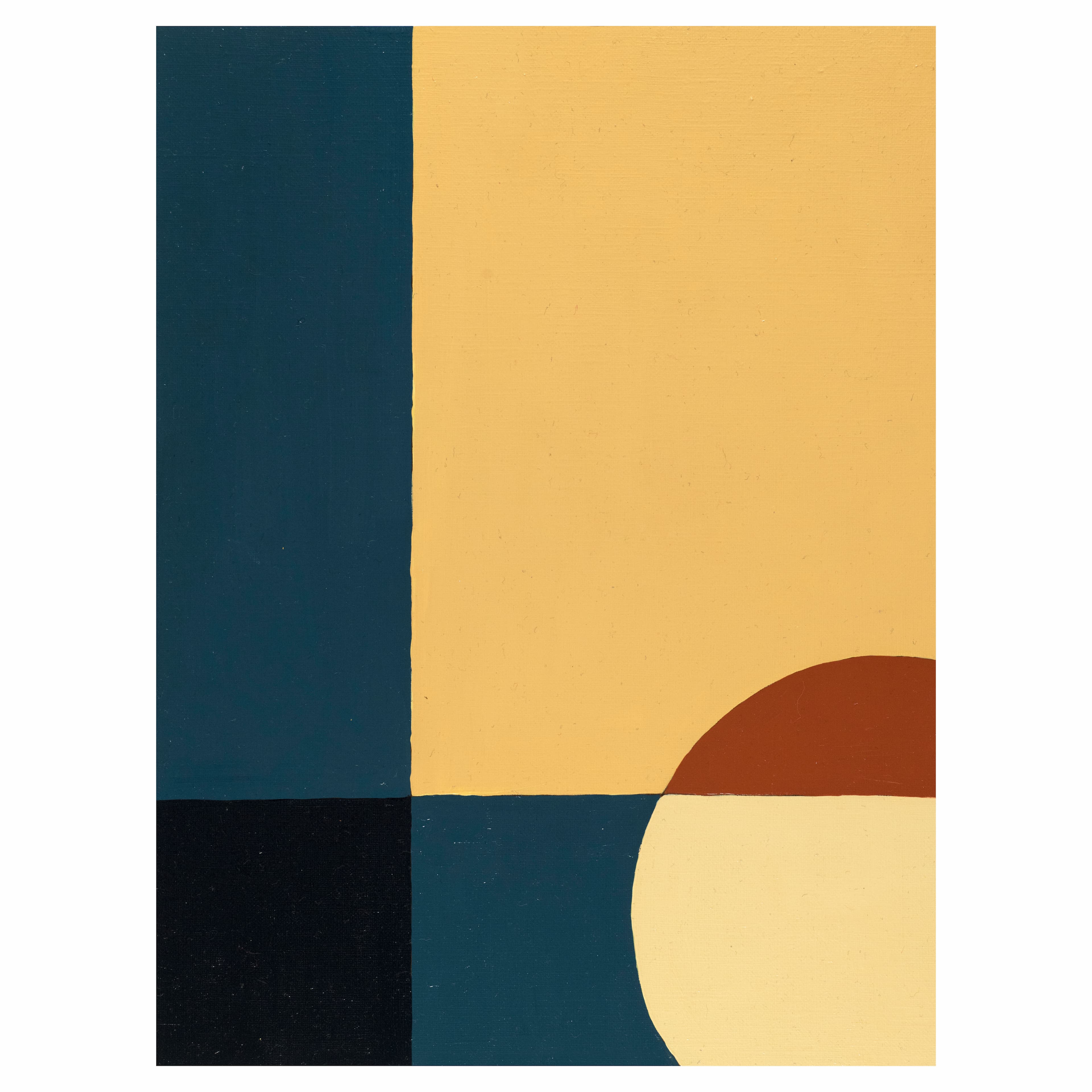 Streamline - Vibrant Geometry Oil Paint Art thumbnail-0