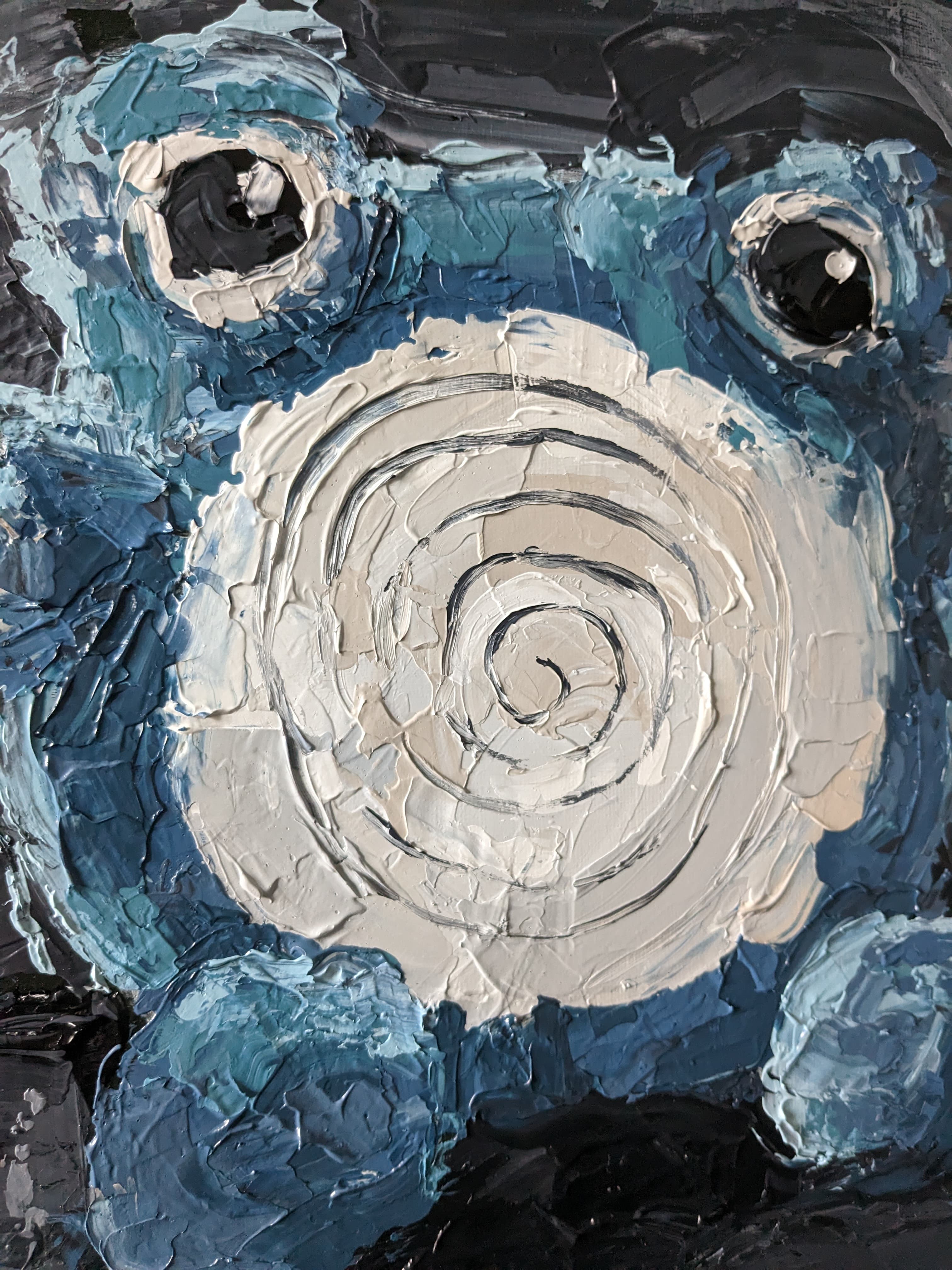 Still Life of Poliwhirl Acrylic Art thumbnail-1