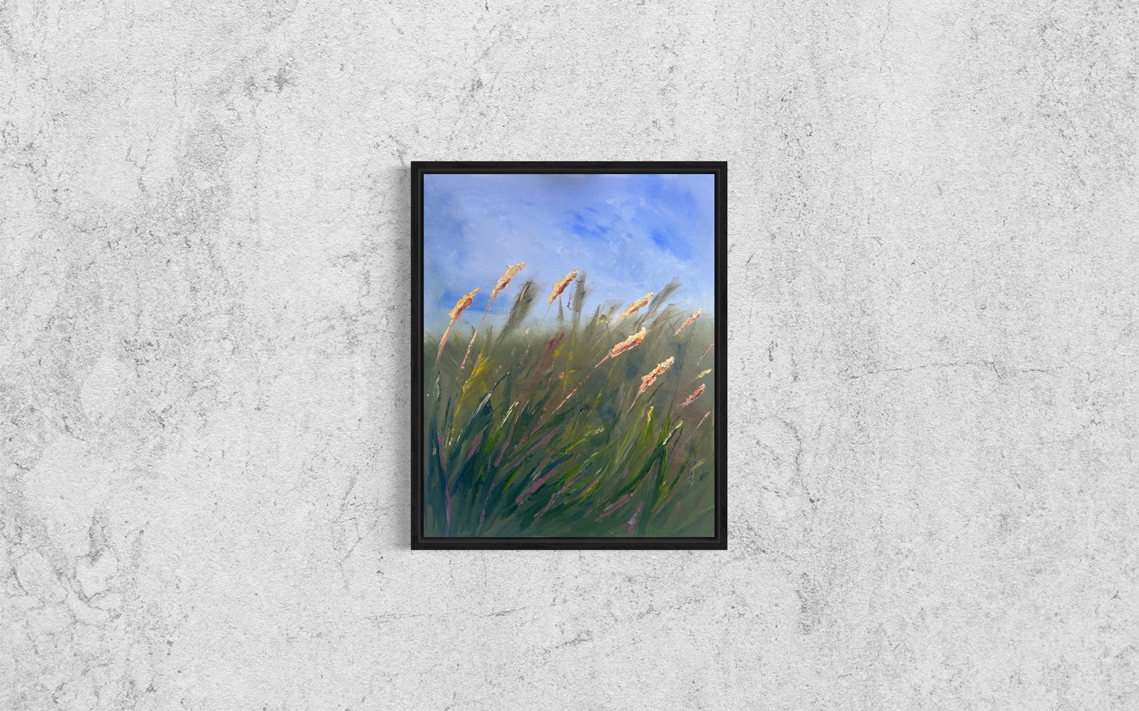 Breeze - Tranquil Impressionist Oil Painting thumbnail-2