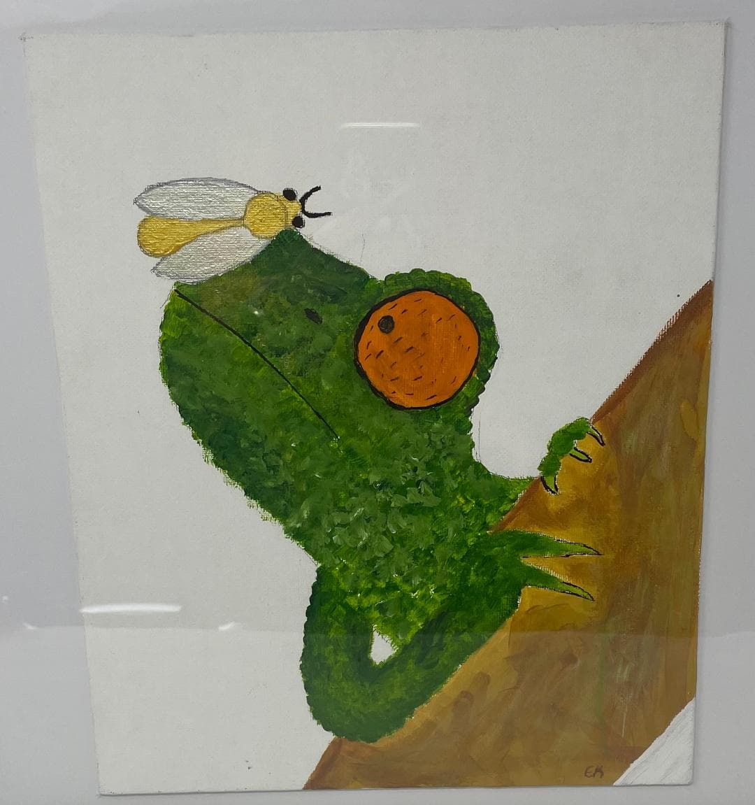 Bob The Frog Acrylic Art thumbnail-1