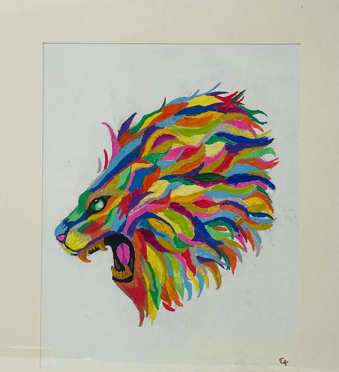 Roaring Lion Acrylic Art thumbnail-0