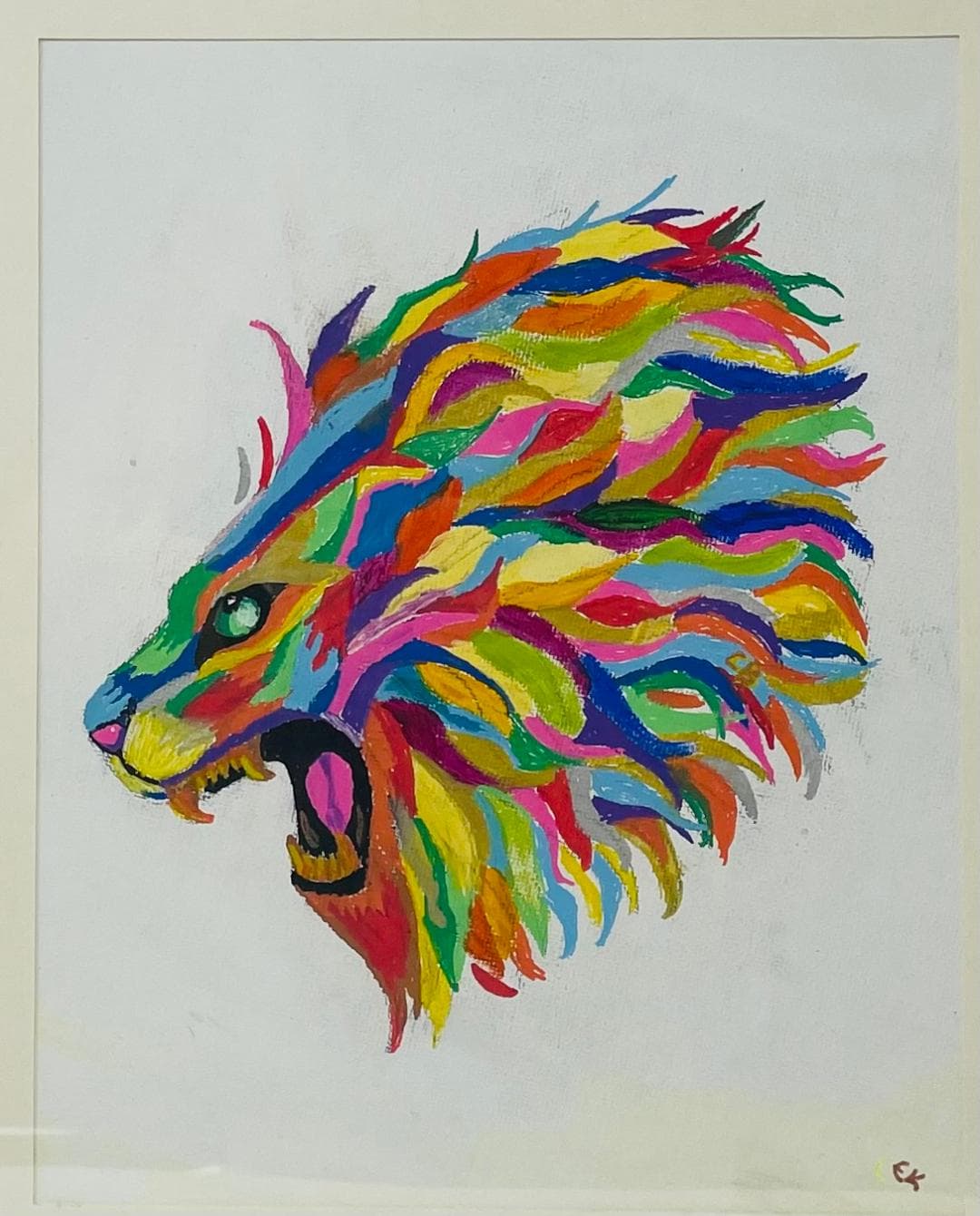 Roaring Lion Acrylic Art thumbnail-1