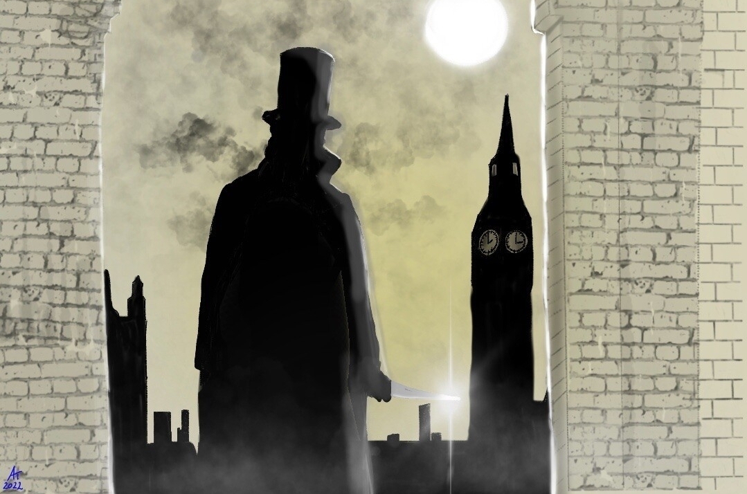 Jack  Ripper Digital Print Art