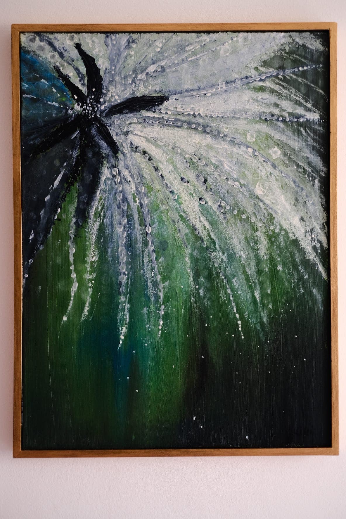 Dandelion Rain Acrylic Art thumbnail-0