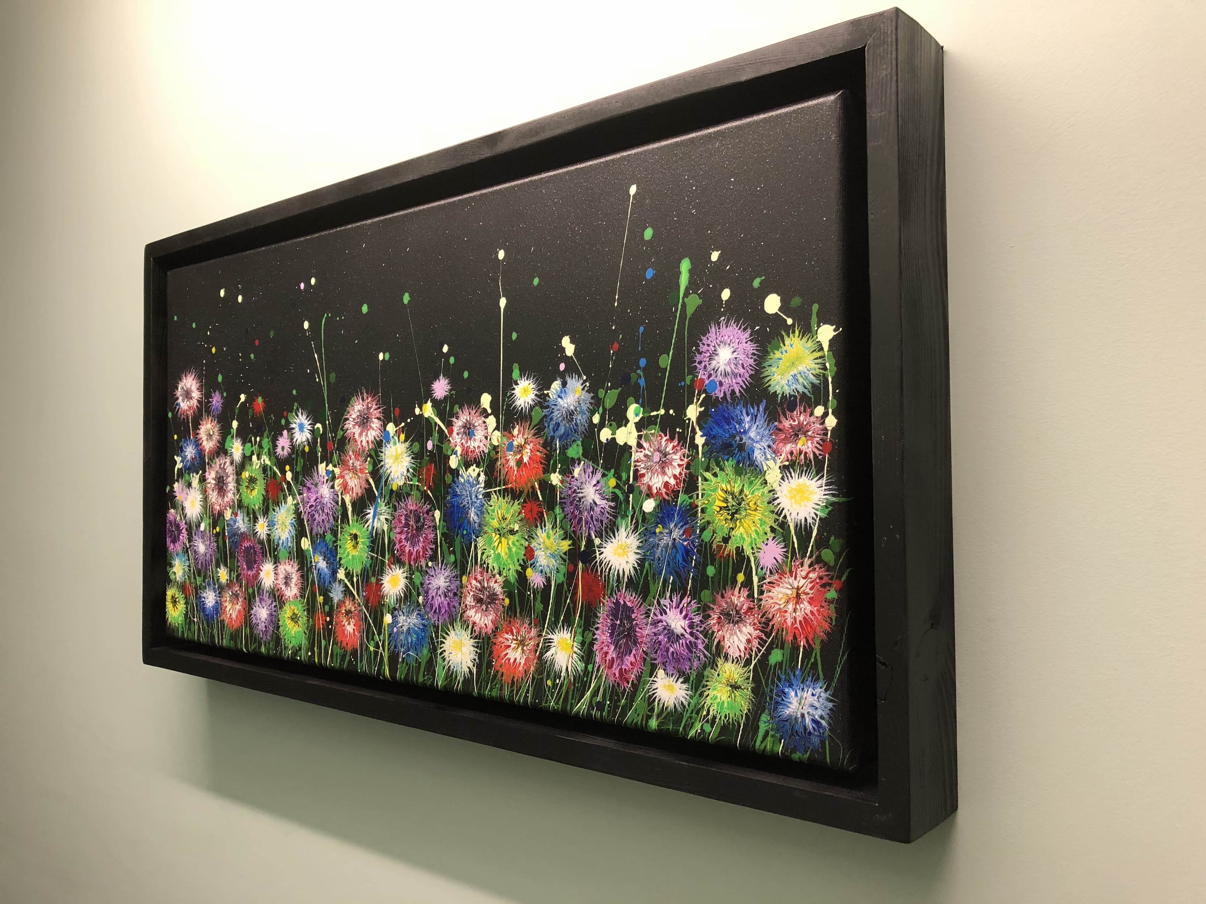 Galactic Garden Floral Art thumbnail-1