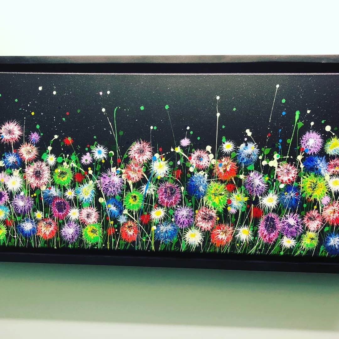 Galactic Garden Floral Art thumbnail-2