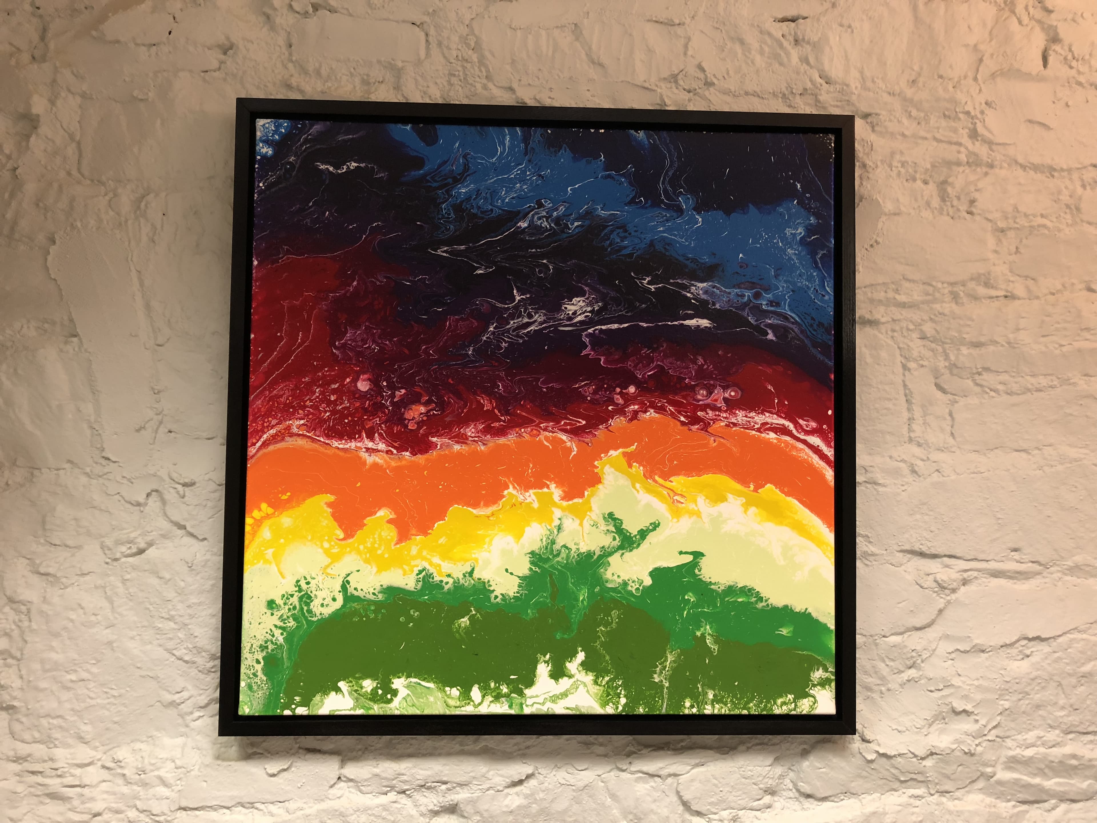 Space Rainbow Acrylic Art thumbnail-1