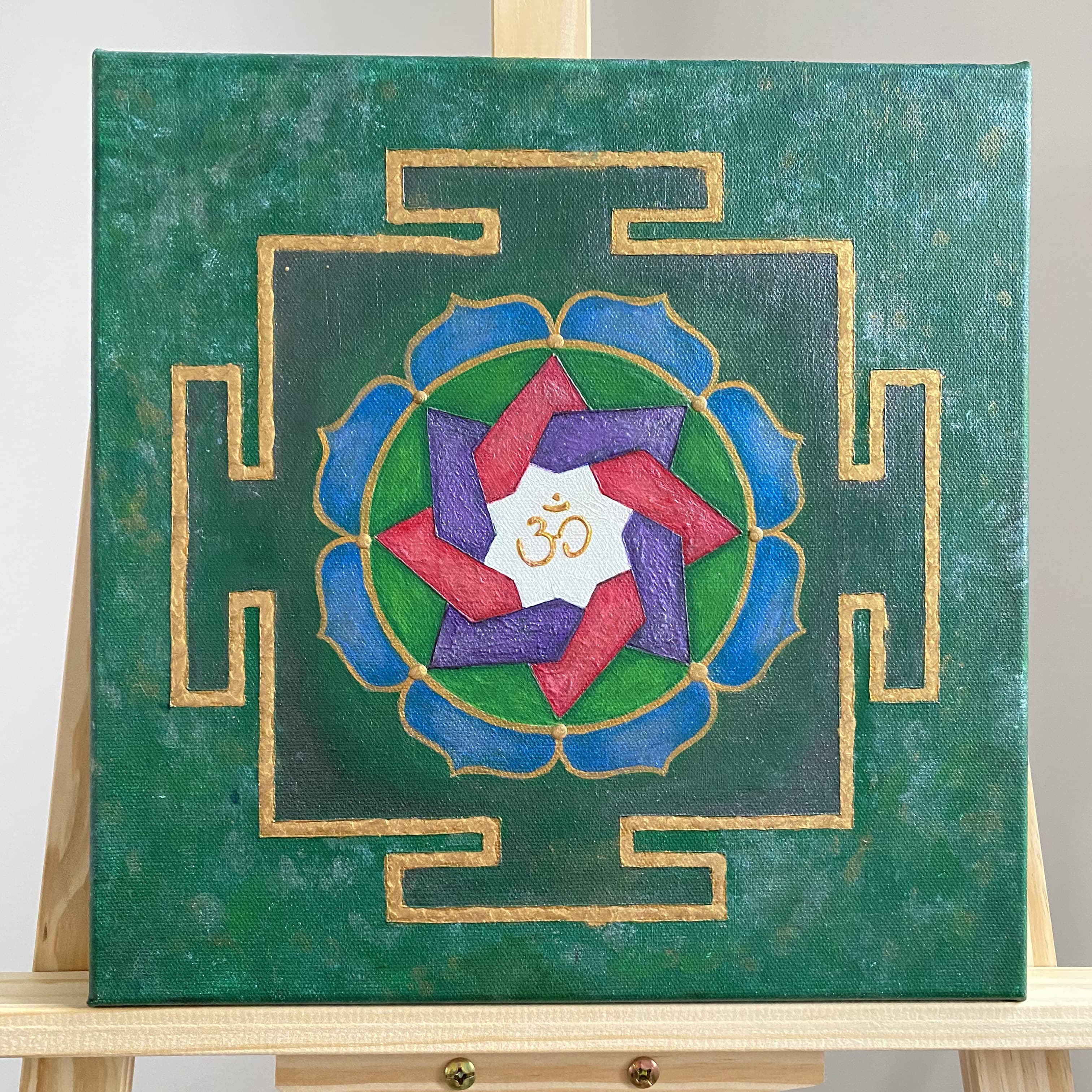 Gayatri Yantra - Spiritual Artwork thumbnail-0