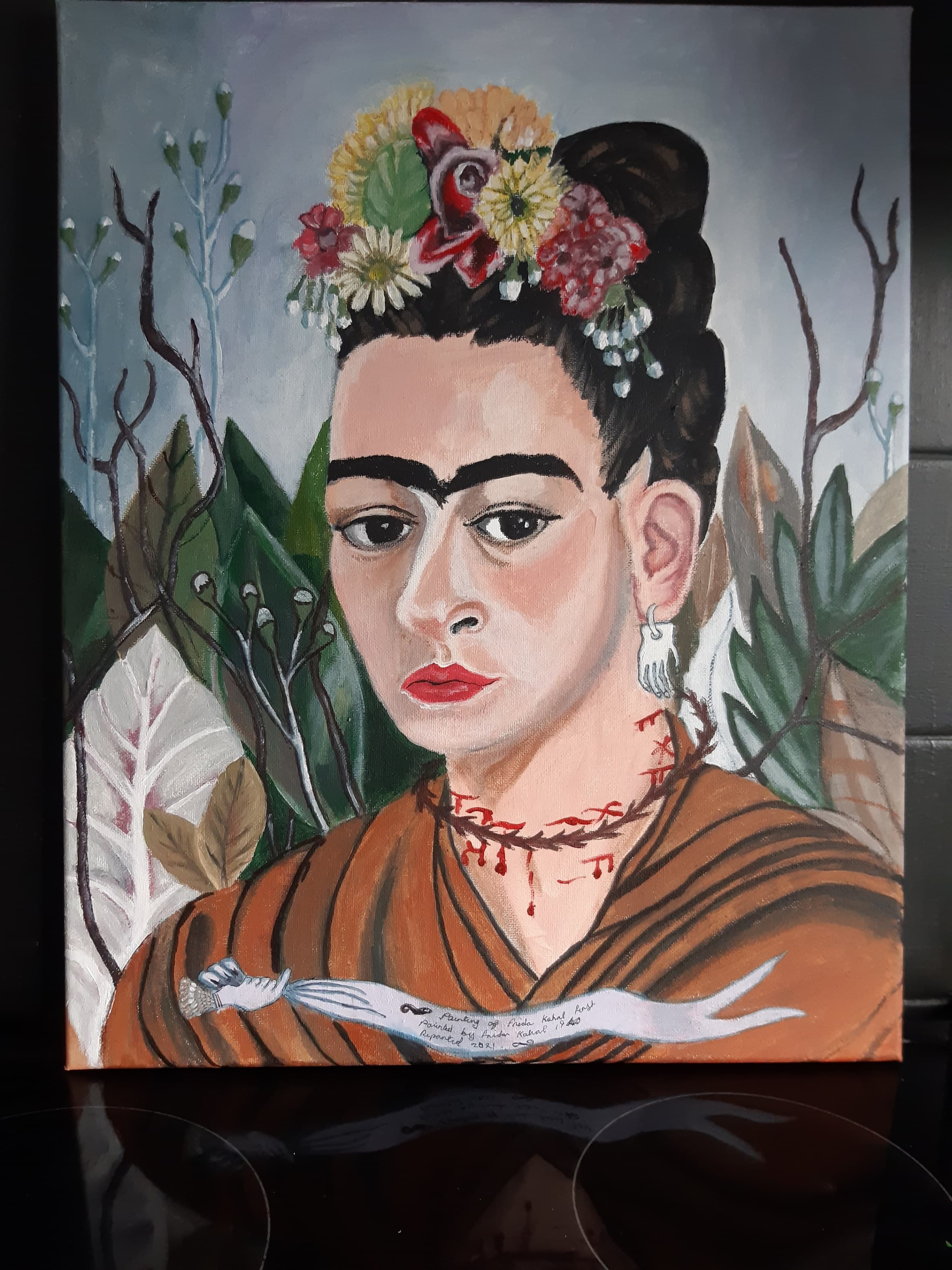 Frida Kahlo self portrait 1940