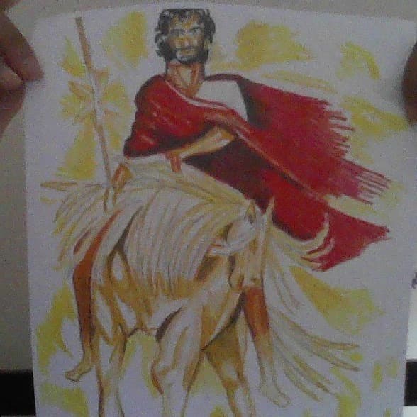 Yeshua Jesus Christ On A Horse THE VICTORY And INSPIRING BEAUTY thumbnail-0