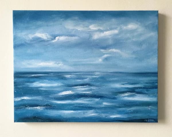 Drift - Ocean Drift Oil Painting