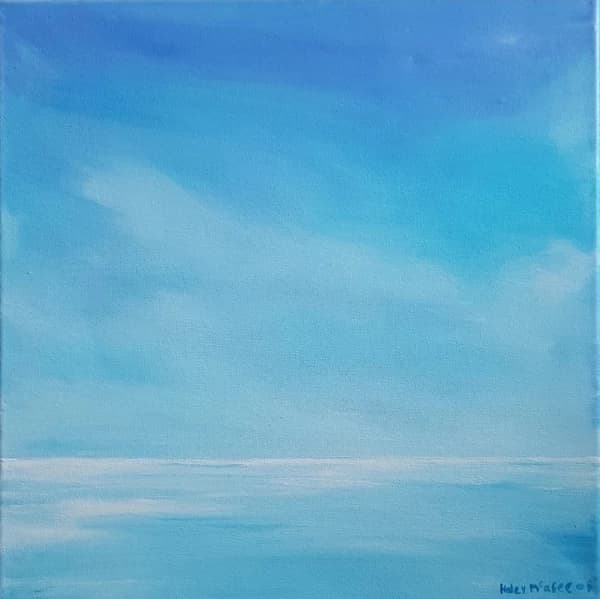 Seaview Landscape Acrylic Art