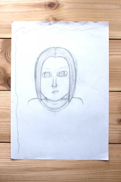 Imagined Figure - Original Work on Paper-1642177265