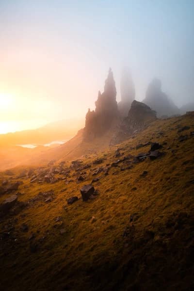 Old Man of Storr Digital Art