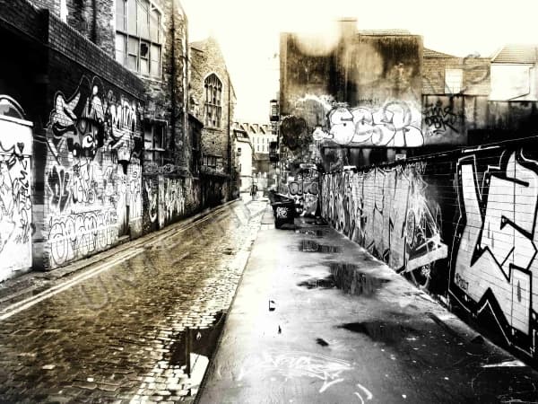 Alleyway-Urban Scene Photography