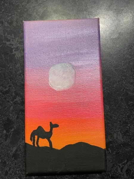 Desert sunset