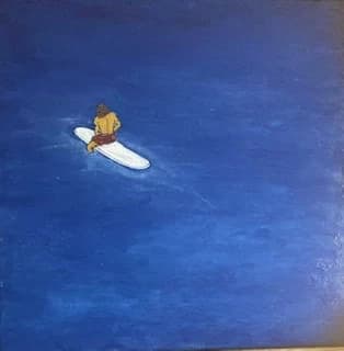 Surfs Up Acrylic Art