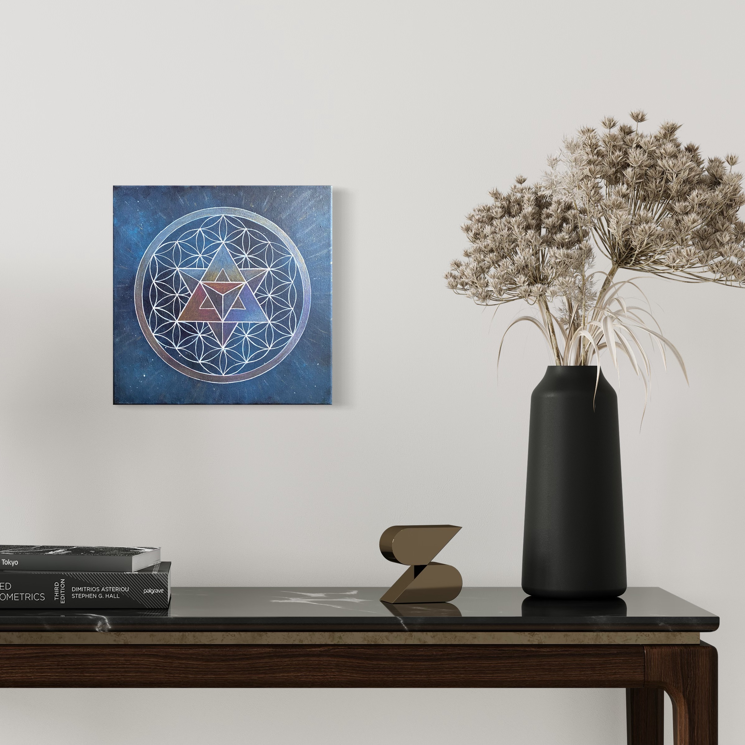 Merkaba Mandala Painting thumbnail-1