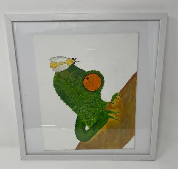 Bob The Frog Acrylic Art