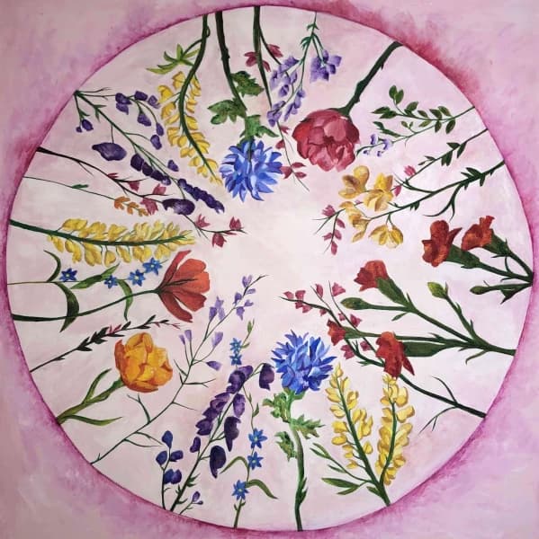 Summer Flowers- Floral Wall Art Digital Print
