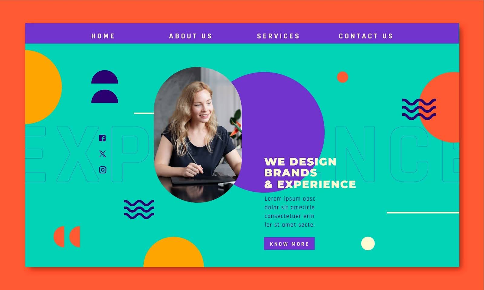 Creating professional online presence through artist website